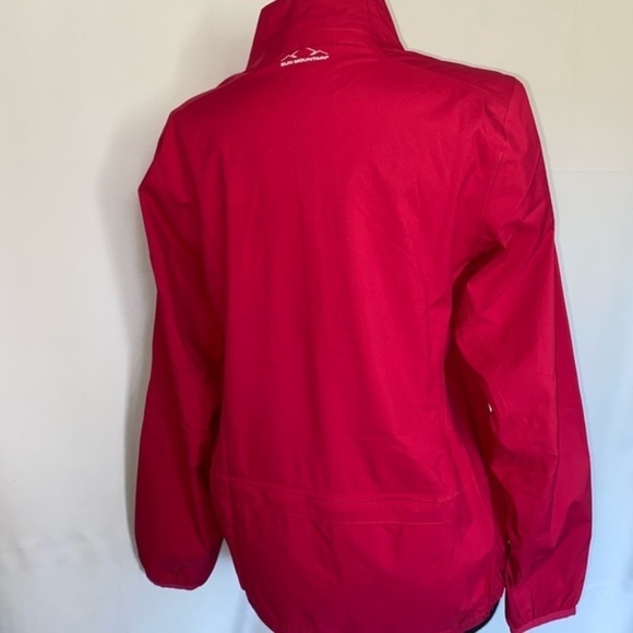 SUN MOUNTAIN WATERPROOF WINDBREAKER PINK JACKET OUTDOOR SPORT MEDIUM - Picture 3 of 6